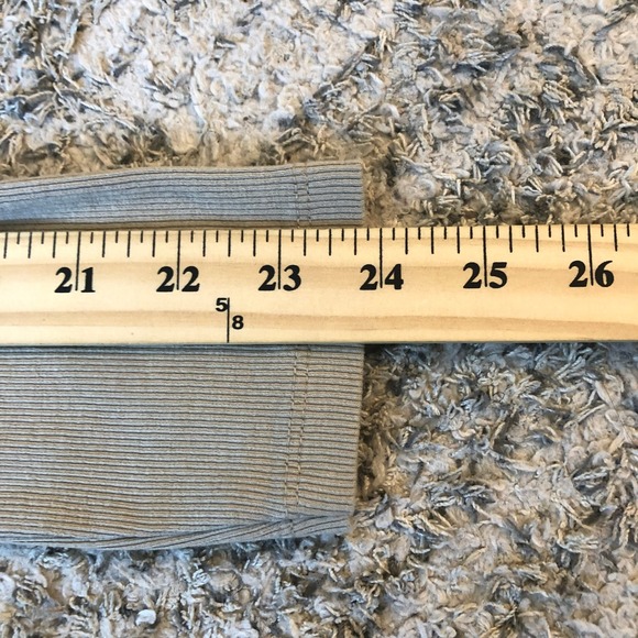 Forever 21 St. George Graphic Long Sleeve Crop Top Women's Large Casual Beige - Picture 5 of 6